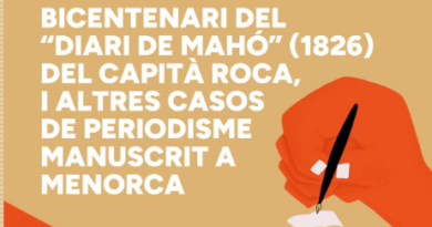 El bicentenari del «Diari de Mahó» centra les IV Jornades de Premsa i Periodistes de Menorca