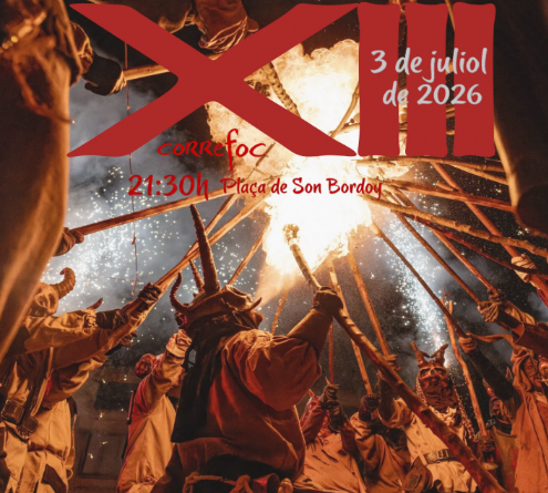 Campanet encendrà les Festes de Sant Victorià amb el XIII Correfoc