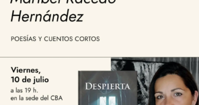 El Cercle de Belles Arts de Palma acull la presentació de Despierta, el nou llibre de Maribel Racedo Hernández
