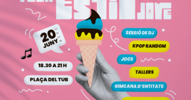 La plaça del Tub celebra aquest dissabte la 50a edició de Ratapinyada amb més de vint activitats per a joves