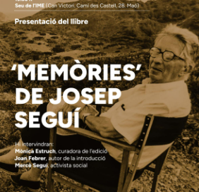 El IME presenta el llibre Memòries de Josep Seguí Mercadal