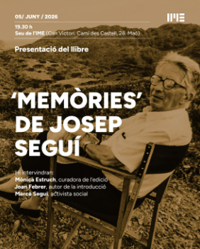 El IME presenta el llibre Memòries de Josep Seguí Mercadal