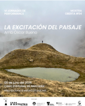 Òscar Bueno presenta La excitación del paisaje a les VI Jornades de Performance d'Es Mercadal