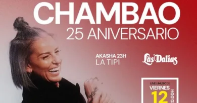 Chambao celebra 25 anys de música amb un concert especial a Las Dalias La banda liderada per La Mari actuarà el 12 de juny al jardí de Las Dalias dins el cicle Las Dalias Live Music. Sant Carles de Peralta, juny de 2026. El grup Chambao tornarà a pujar a l’escenari de Las Dalias Ibiza el pròxim 12 de juny per celebrar el seu 25è aniversari, en una actuació que forma part del cicle Las Dalias Live Music. La formació malaguenya, liderada per La Mari (María del Mar Rodríguez), s’ha convertit en una referència de la música espanyola gràcies a la seva fusió de flamenc, electrònica, chill out i sonoritats mediterrànies. Durant el concert no faltaran alguns dels seus temes més coneguts, com Ahí estás tú, Pokito a poko, Mis ojos o Papeles Mojados. La gira coincideix amb el llançament de «Chambao – 25 Aniversario», un treball commemoratiu que inclou noves versions, col·laboracions i cançons creades com a homenatge als seguidors que han acompanyat el grup al llarg de la seva trajectòria. El concert es desenvoluparà a l’aire lliure, sota les estrelles i en l’ambient característic de Las Dalias, un espai amb el qual Chambao manté una estreta vinculació des de fa anys. FITXA SORTIM 📍 Lloc: Las Dalias Jardí, carretera de Sant Carles km 12, Eivissa 📅 Data: 12 de juny de 2026 🕒 Horari: Obertura de portes a les 20.00 h · Concert a les 21.00 h 🎤 Artista: Chambao 🎟️ Preu: Entrada anticipada 30 € (més despeses de gestió) 🎶 Cicle: Las Dalias Live Music ℹ️ Més informació: Concert especial del 25è aniversari de Chambao amb les cançons més emblemàtiques de la seva trajectòria.