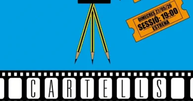 El Centre Cultural de Puig d’en Valls acull una exposició de cartells de cinema minimalistes d’Íñigo Franco Benito