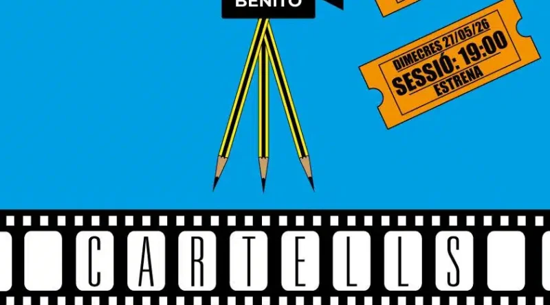 El Centre Cultural de Puig d’en Valls acull una exposició de cartells de cinema minimalistes d’Íñigo Franco Benito