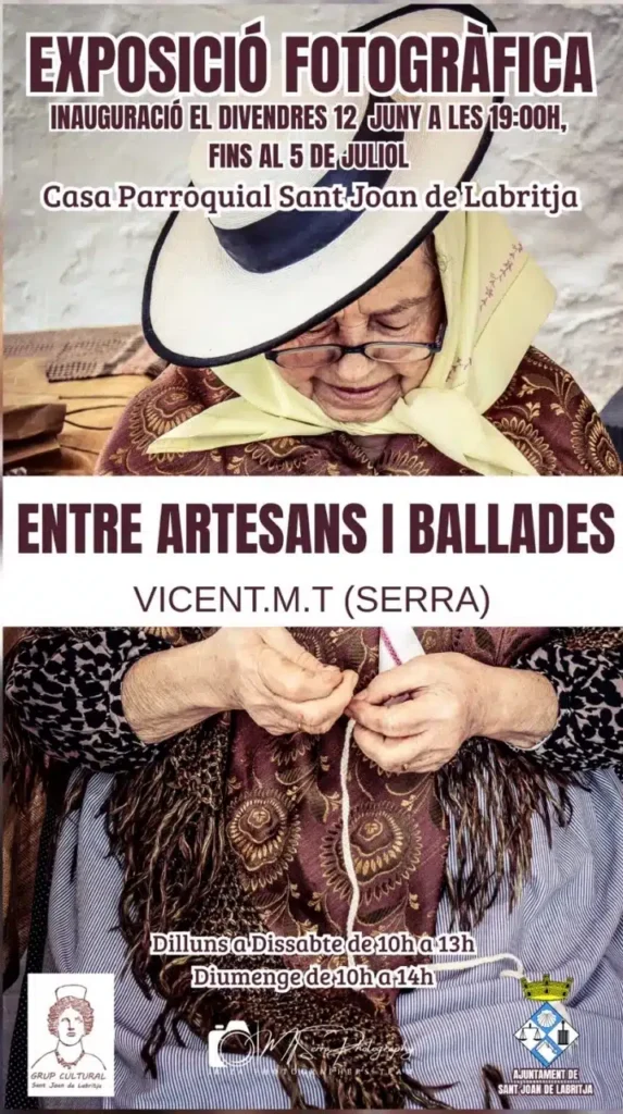 Sant Joan de Labritja acull una exposició fotogràfica dedicada als artesans i al ball pagès