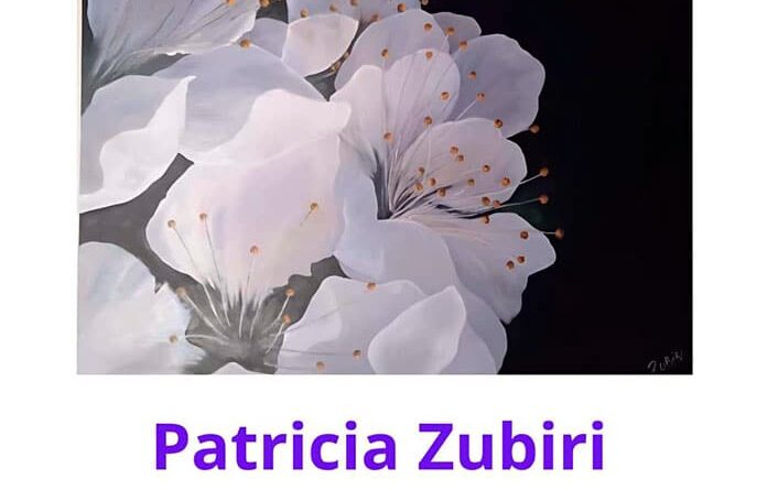Les flors protagonitzen la nova exposició de Patricia Zubiri a Can Jordi Blues Station