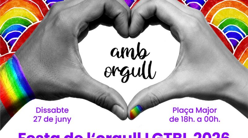La plaça Major acollirà una gran festa de l’Orgull amb música, espectacles drag i talent local
