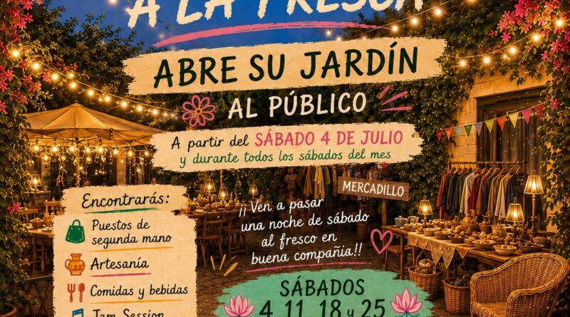 an Cassot obre el seu jardí al públic amb «Nits a la Fresca» a Binissalem