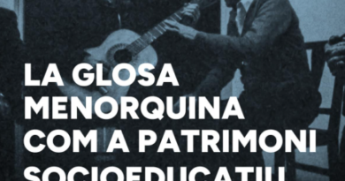 L’IME presenta un estudi sobre la glosa menorquina com a patrimoni cultural i eina socioeducativa