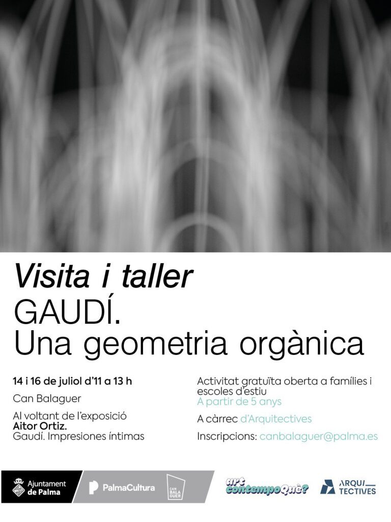 Gaudí. Una geometria orgànica convida els més petits a descobrir els secrets de l'arquitectura de Gaudí