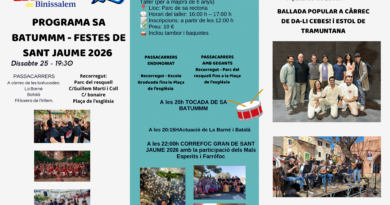 Binissalem reunirà més de 450 percussionistes a la tercera edició de Sa Batummm