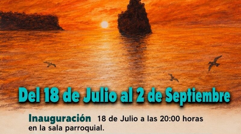 Raúl Eiriz exposa les seves aquarel·les al Centre Cultural de Sant Joan